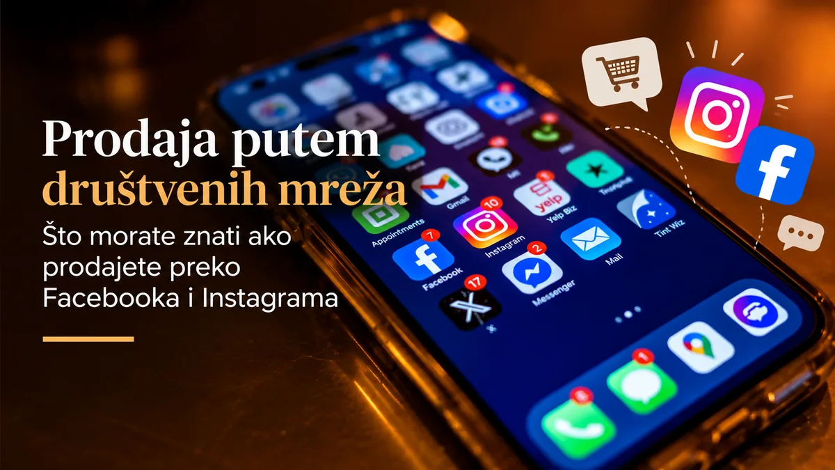 Prodaja putem društvenih mreža preko pametnog telefona